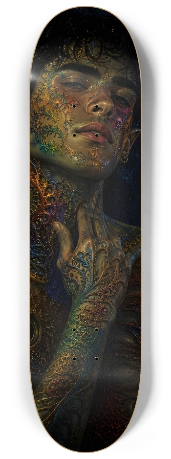 Psychedelic Fractal Brunette Elf #7 #2