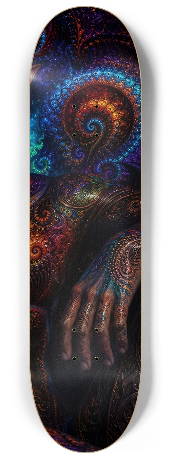 Psychedelic Fractal Brunette Elf #25 #3