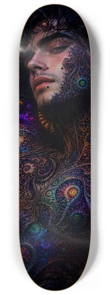 Psychedelic Fractal Brunette Elf #18 #2