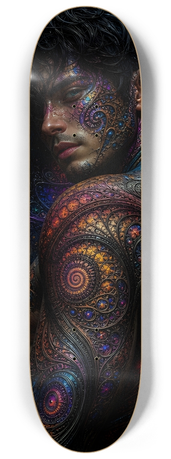 Psychedelic Fractal Brunette Elf #26 #2