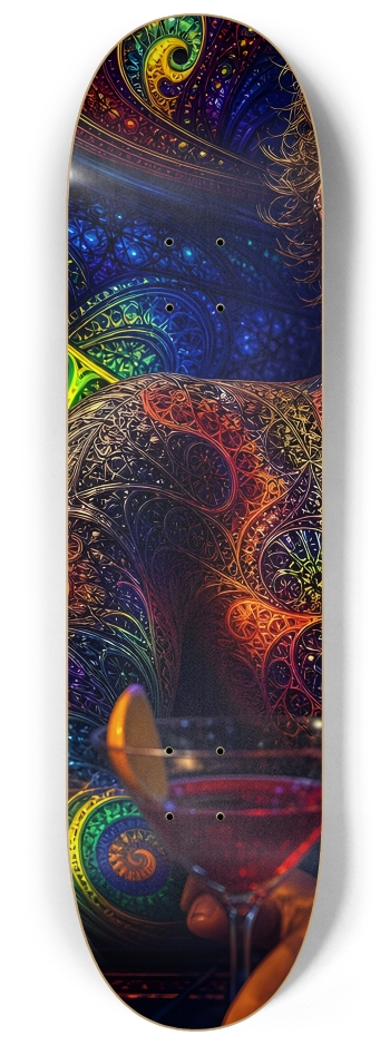 Psychedelic Fractal Dirty Blonde Bartender  #33 #1
