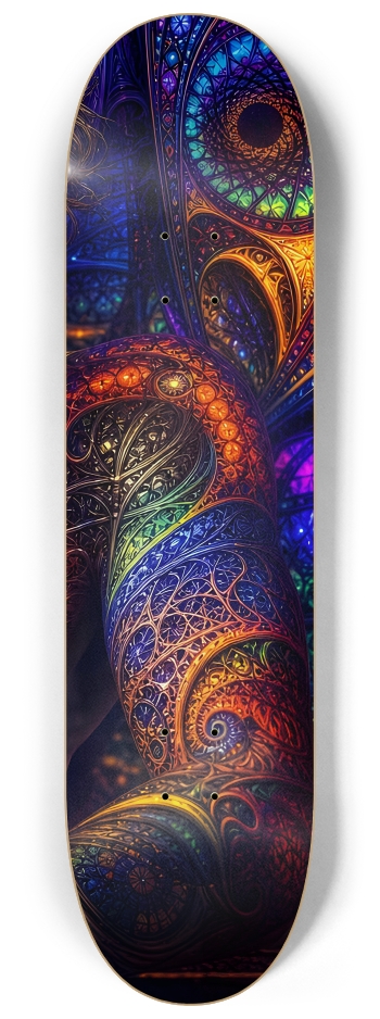 Psychedelic Fractal Dirty Blonde Bartender  #33 #3