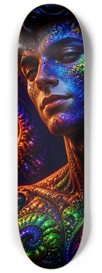 Psychedelic Fractal Brunette Elf #16 #1