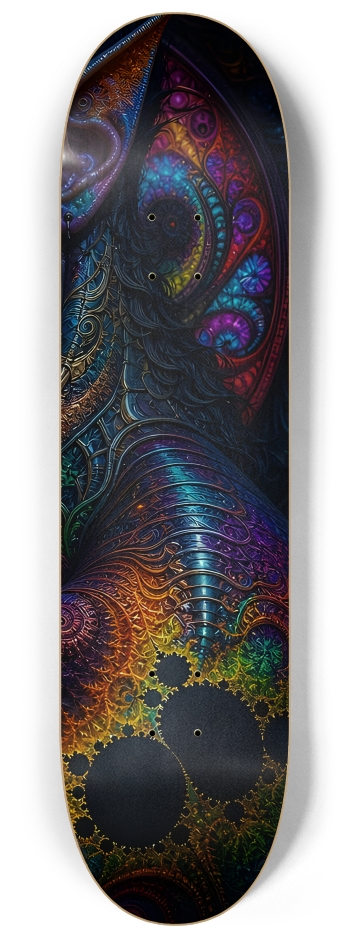 Psychedelic Fractal Brunette Elf #21 #3
