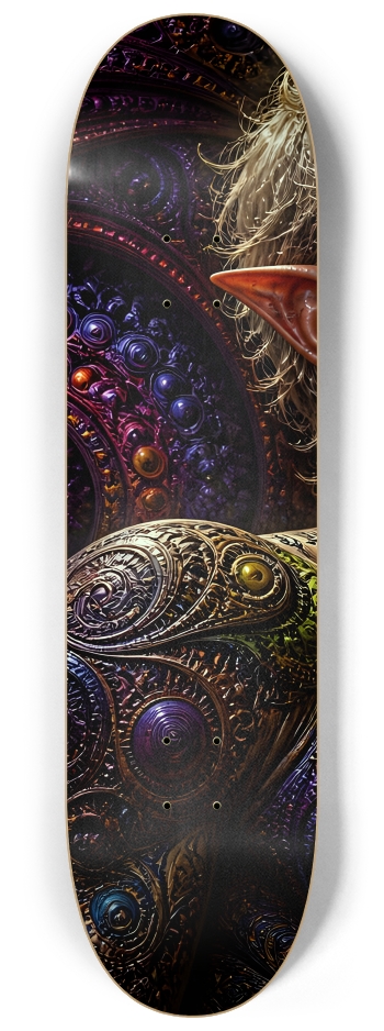 Psychedelic Fractal Blonde Elf #27 #1