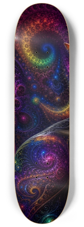 Psychedelic Fractal Brunette Elf #11 #1