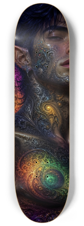 Psychedelic Fractal Brunette Elf #11 #2