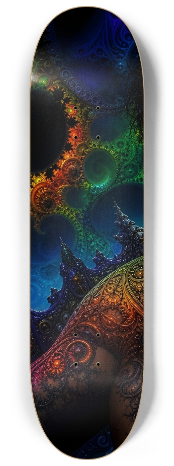 Psychedelic Fractal Brunette Elf #28 #1
