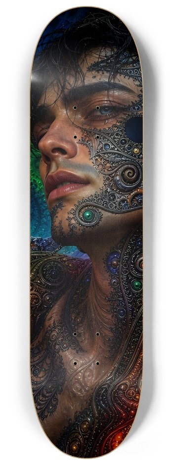 Psychedelic Fractal Brunette Elf #28 #2