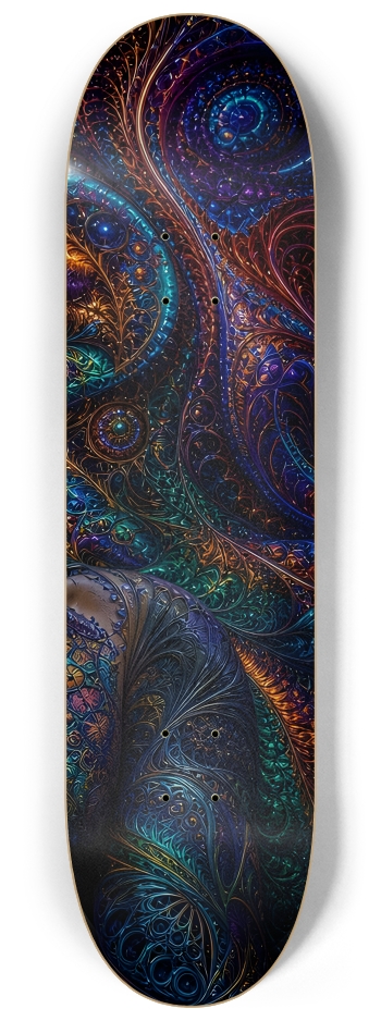 Psychedelic Fractal Brunette Elf #34 #3