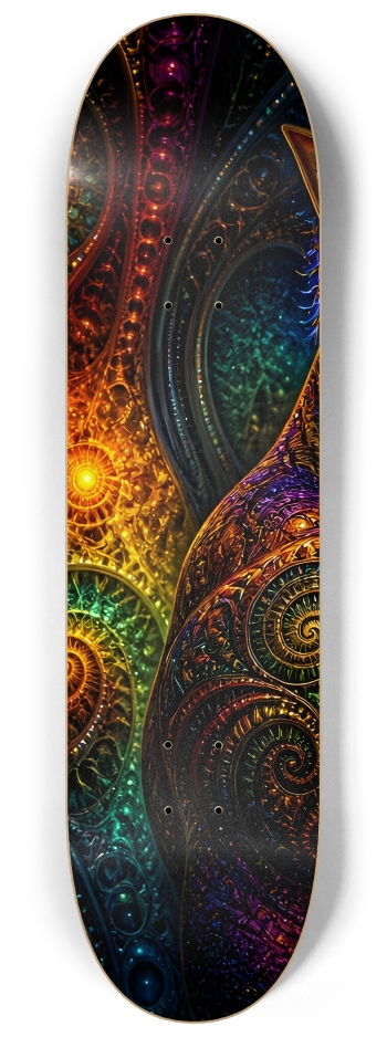 Psychedelic Fractal Brunette Elf #27 #1