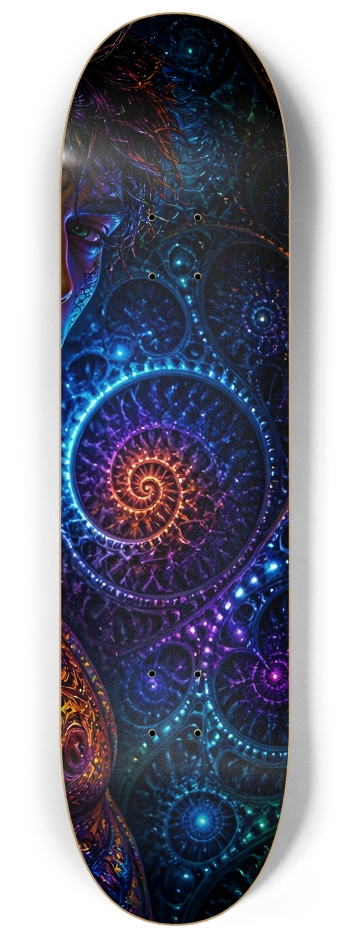 Psychedelic Fractal Brunette Elf #27 #3