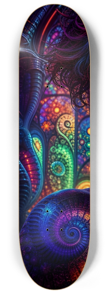 Psychedelic Fractal Brunette Elf #14 #1