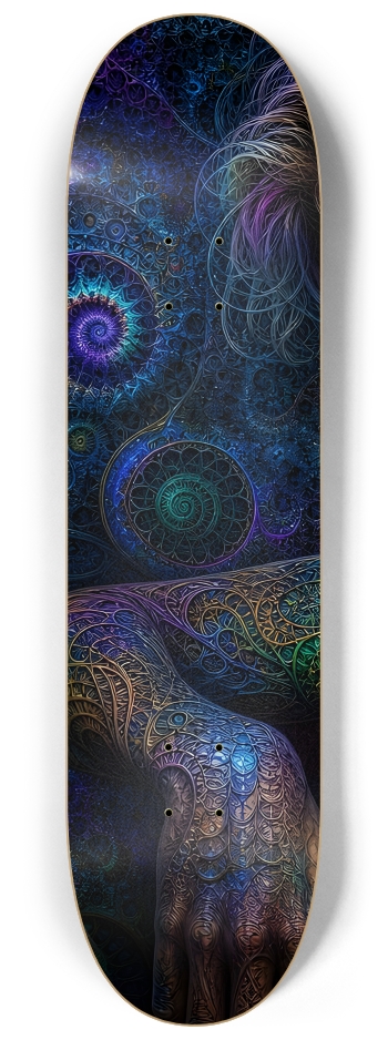 Psychedelic Fractal Blonde Elf #20 #1
