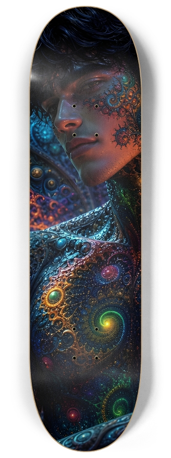 Psychedelic Fractal Brunette Elf #9 #2