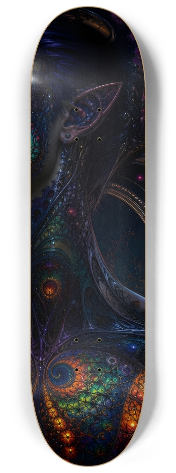 Psychedelic Fractal Brunette Elf #15 #3