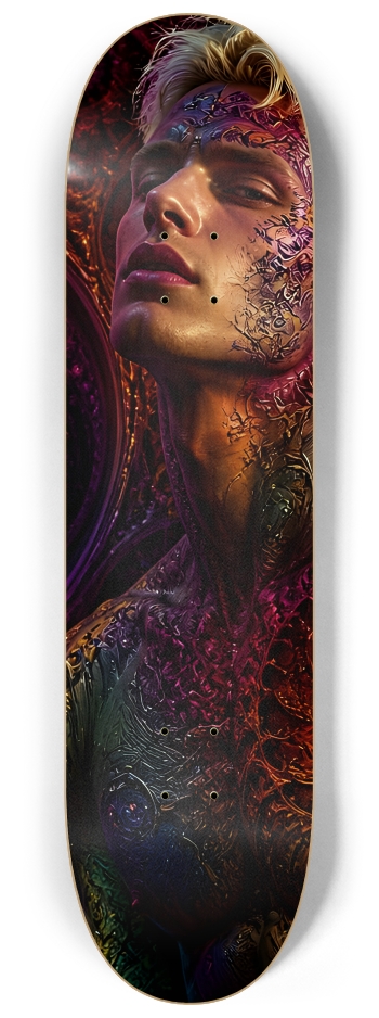 Psychedelic Bleach Blonde Fractal Model #5 #1