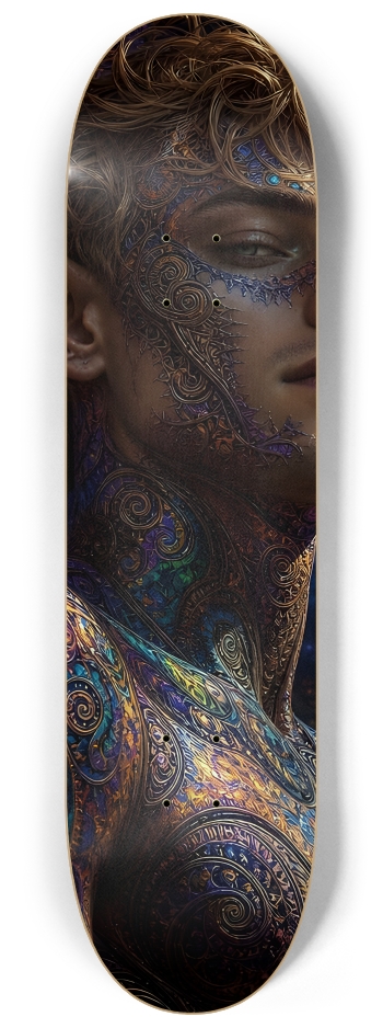 Psychedelic Fractal Blonde Elf #28 #2