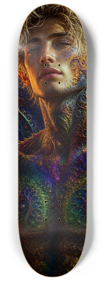 Psychedelic Fractal Blonde Elf #24 #2