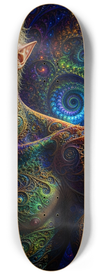 Psychedelic Fractal Blonde Elf #24 #3