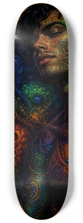 Psychedelic Fractal Brunette Elf #2 #1