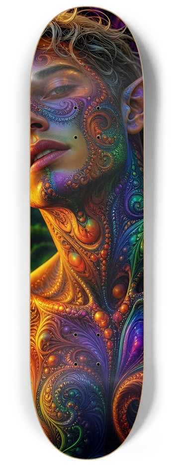 Psychedelic Fractal Blonde Elf #23 #2