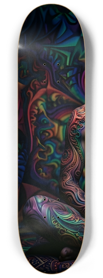 Psychedelic Fractal Blonde Elf #26 #1