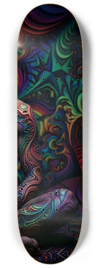 Psychedelic Fractal Blonde Elf #26 #3