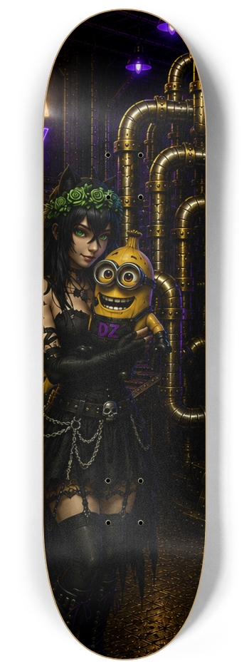 The Conversion Process Series #1 8-1/4 Skateboard Deck