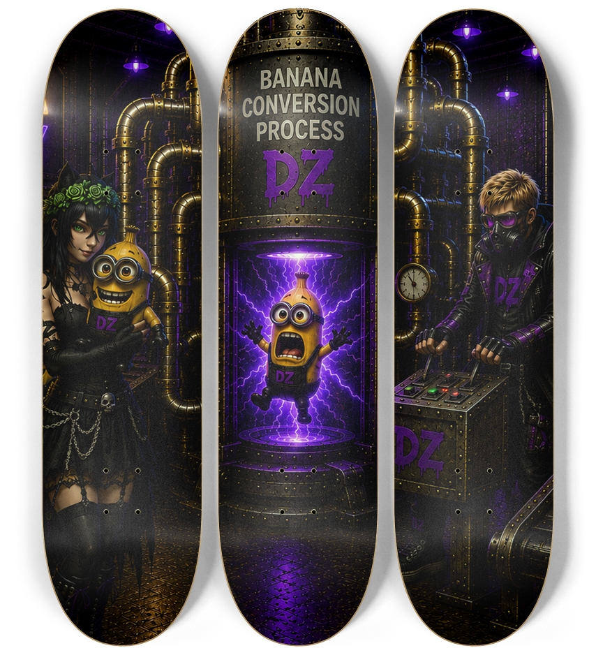 The Conversion Process Series 3 Deck Wall Series