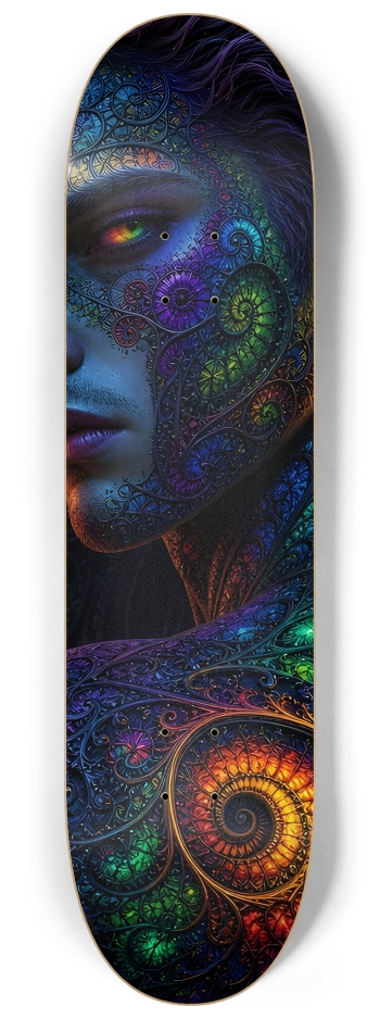Psychedelic Fractal Blonde Elf #14 #2