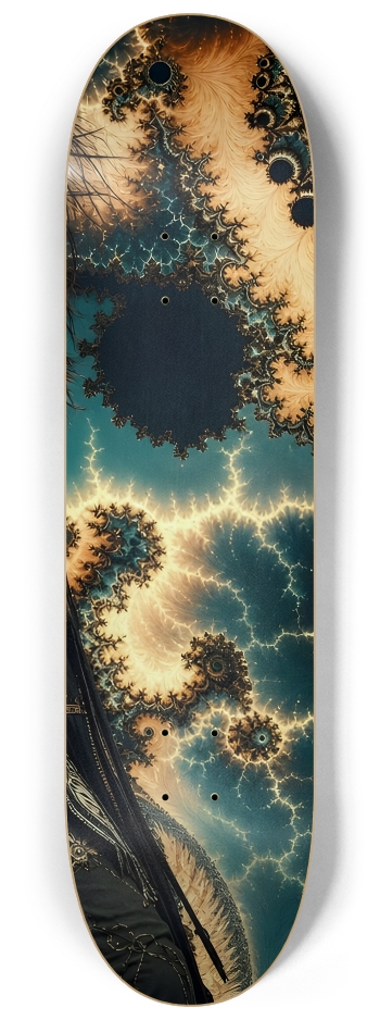 Native American Model + Fractal Backdrop #32 #3