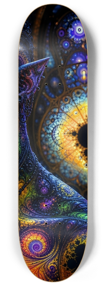 Psychedelic Fractal Brunette Elf #1 #3