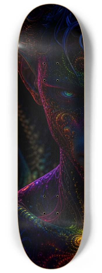Psychedelic Fractal Brunette Elf #8 #1