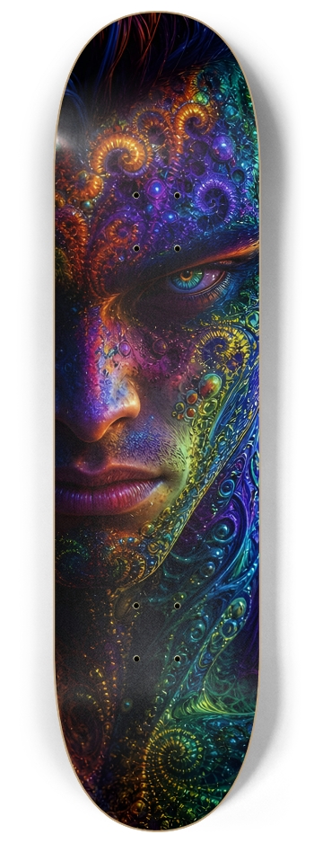 Psychedelic Fractal Brunette Elf #8 #2