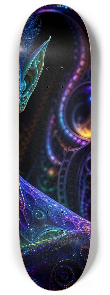 Psychedelic Fractal Brunette Elf #8 #3