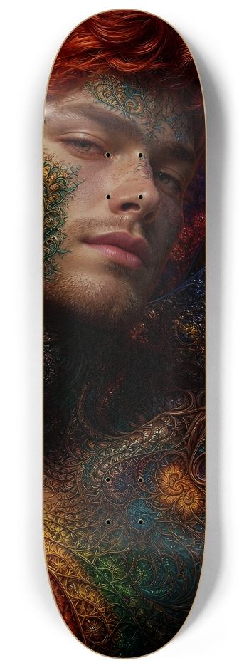 Psychedelic Fractal Redhead Elf #3 #2