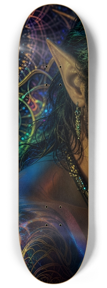 Psychedelic Fractal Brunette Elf #33 #1