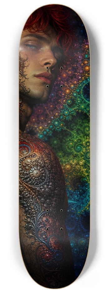 Psychedelic Fractal Redhead Elf #1 #3