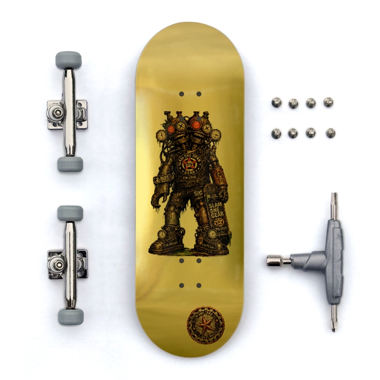Z Bot SLAM ONE GEAR Custom Fingerboard