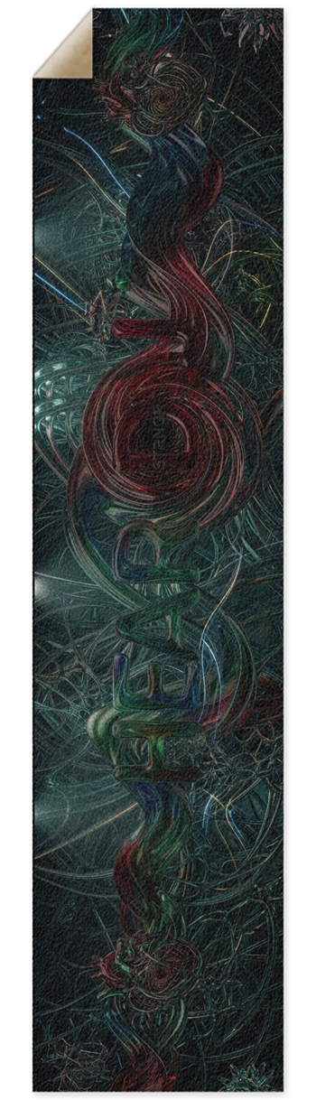 Biomechanical Wireframe Griptape for Longboards