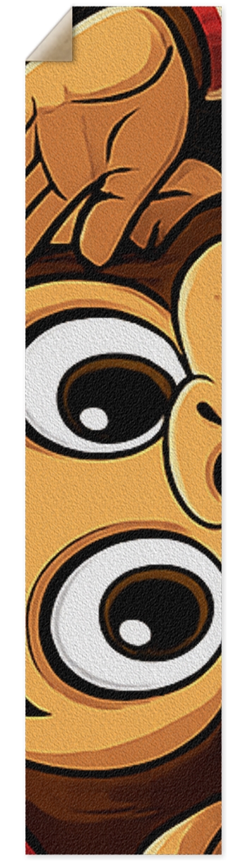 Close Up Monkey Longboard Griptape