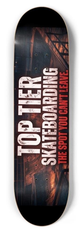 TTS Always & Forever 8-1/2 Skateboard Deck