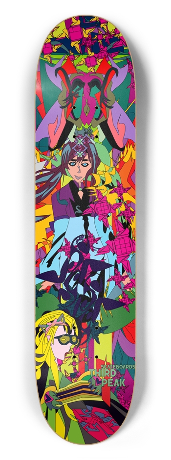 3rd Peak Prior Dawn 7-1/2 Skateboard Deck