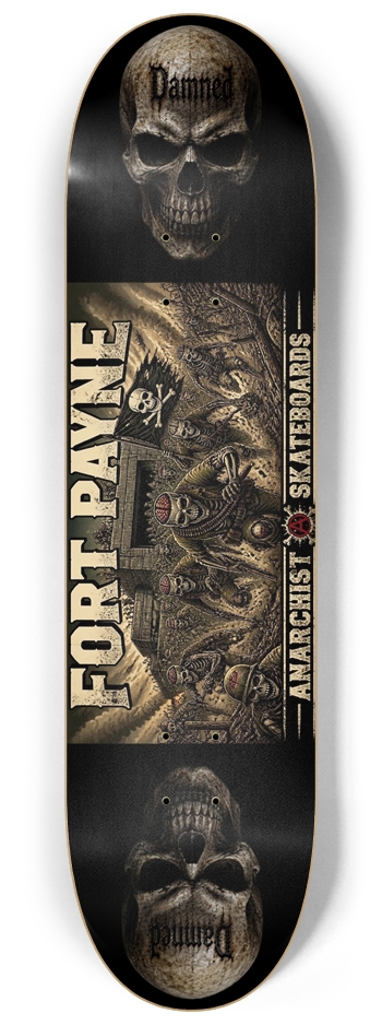 Fort Payne 8-1/4 Skateboard Deck