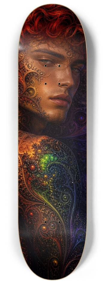 Psychedelic Fractal Redhead Elf #26 #2