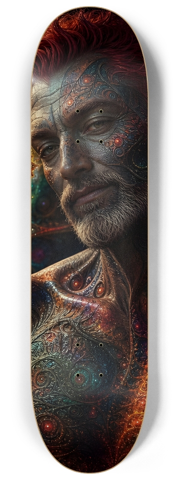 Psychedelic Fractal Redhead Elf #22 #2