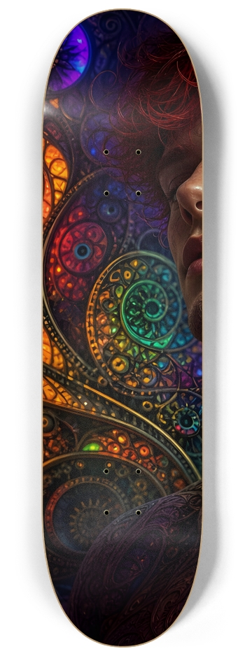 Psychedelic Fractal Redhead Elf #12 #1