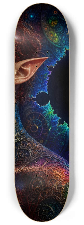 Psychedelic Fractal Redhead Elf #12 #3