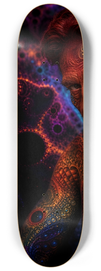 Psychedelic Fractal Redhead Elf #23 #1
